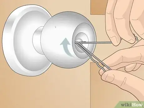 Image titled Pick Locks on Doorknobs Step 7