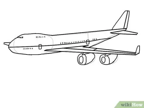 Image titled Draw a Plane Step 8