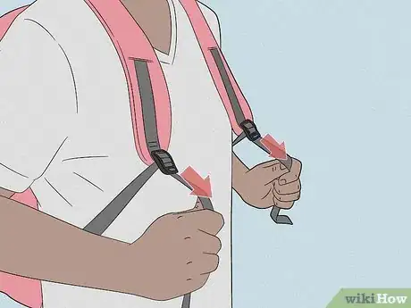 Image titled Stop Backpack Straps from Slipping Step 15