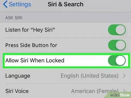 Image titled Set Up Siri on iPhone 11 Step 4