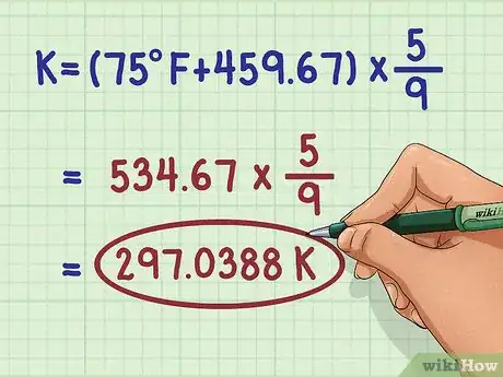 Image titled Convert Fahrenheit to Kelvin Step 3