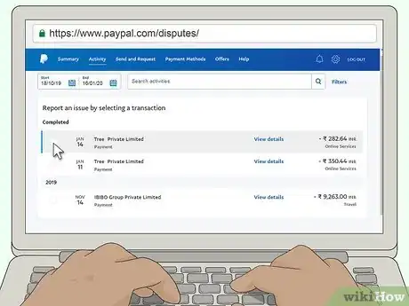 Image titled Report Fraud on PayPal Step 2