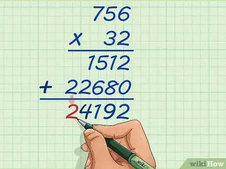 Image titled Do Long Multiplication Step 13