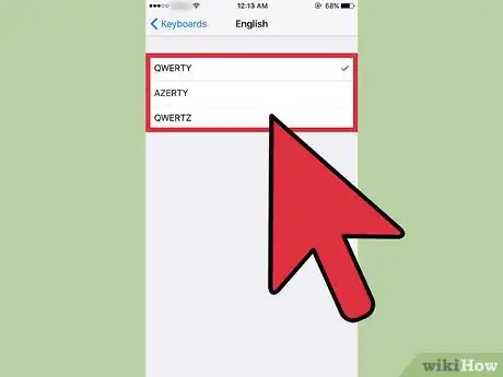Image titled Change the Keyboard Layout in iOS Step 6