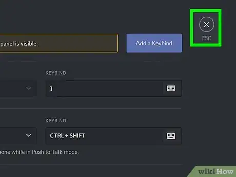 Image titled Enable Keybinds in Discord Step 7