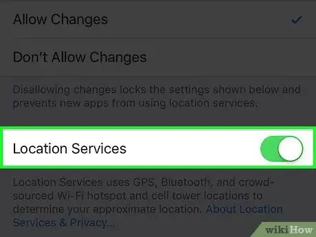 Image titled Turn On Location Services on an iPhone or iPad Step 11