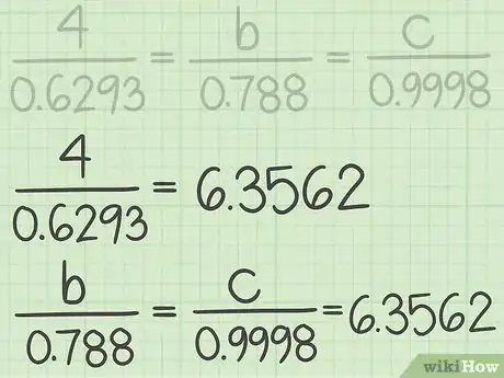 Image titled Use the Laws of Sines and Cosines Step 7