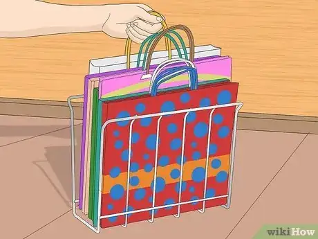 Image titled Store Gift Bags Step 1