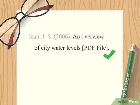 Image titled Cite Online PDFs in APA Style Step 8