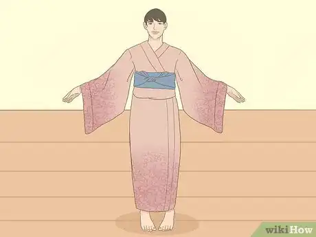 Image titled Dress in a Kimono Step 11