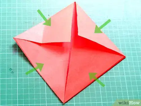 Image titled Fold a Simple Origami Flower Step 4