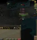 Level up Attack in RuneScape