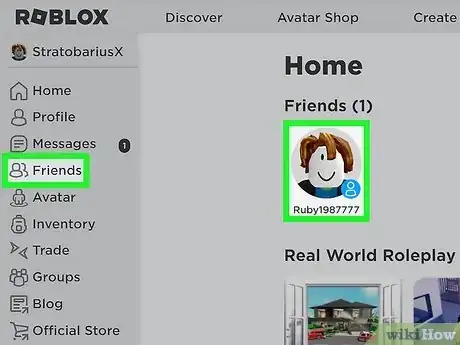 Image titled Private Chat in Roblox Step 8