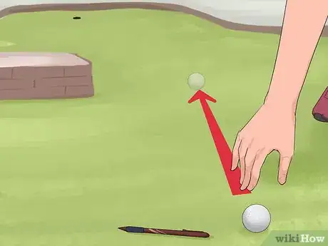 Image titled Cheat at Miniature Golf Step 1