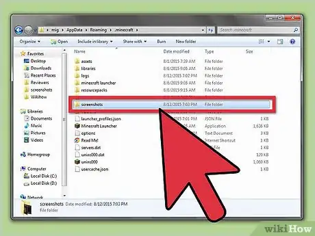 Image titled Access Your .Minecraft Folder on the Computer Step 5