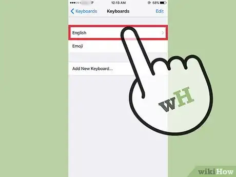 Image titled Change the Keyboard Layout in iOS Step 5