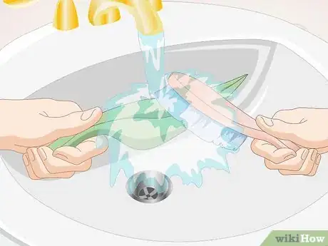 Image titled Avoid Germs when Cleaning a Litter Box Step 6