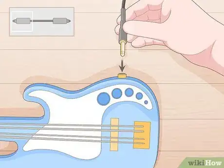 Image titled Connect an Electric Guitar to a Combo Amp Step 2