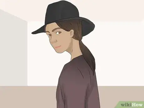 Image titled Wear Your Hair with a Hat Step 6