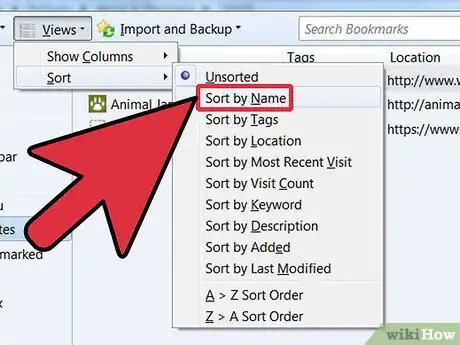 Image titled Organize Bookmarks in Firefox Step 11