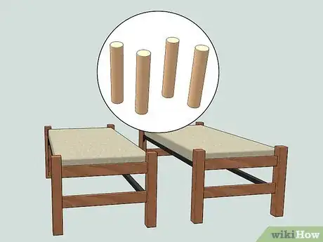 Image titled Raise a Dorm Bed Step 11