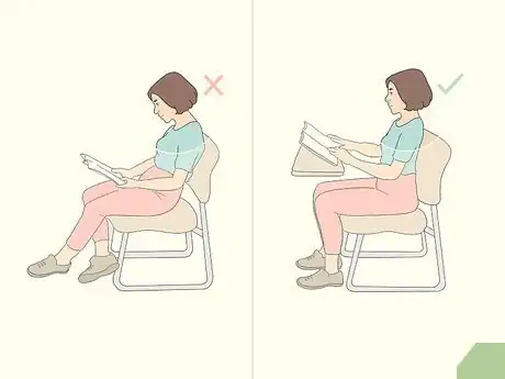 Image titled Read with Good Posture Step 2