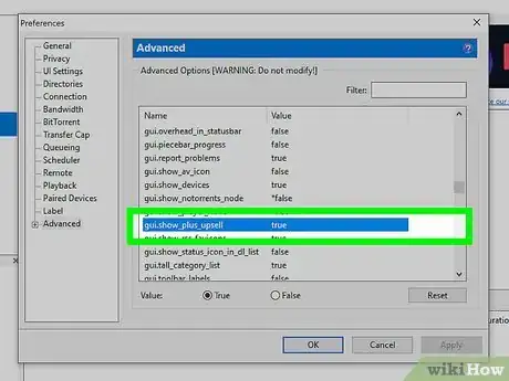 Image titled Remove Sponsored Ads from uTorrent Step 5