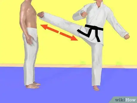 Image titled Do A Side Kick Step 4