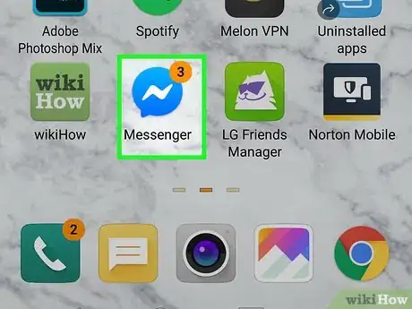 Image titled Remove SMS from Messenger Step 1