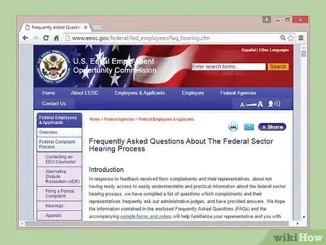 Image titled Contact the EEOC Step 2
