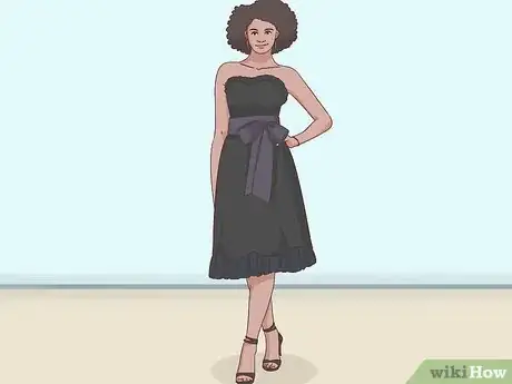 Image titled Wear a Black Dress to a Wedding Step 4