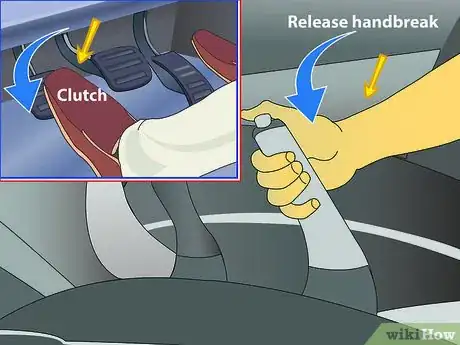 Image titled Prevent a Car from Rolling Back on a Hill Step 05