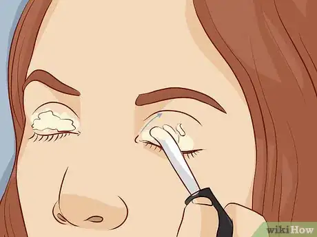 Image titled Stop Eyeshadow from Creasing Step 7