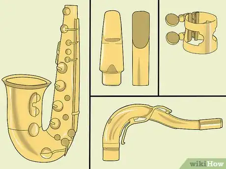 Image titled Clean a Saxophone Mouthpiece Step 1