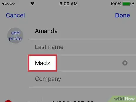 Image titled Display Nicknames for Contacts on an iPhone Step 11