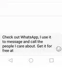 Add a Contact on WhatsApp