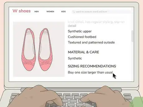 Image titled Choose Shoe Size when Shopping Online Step 11