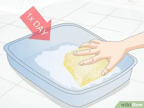 Image titled Avoid Germs when Cleaning a Litter Box Step 1