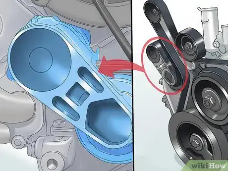 Image titled Replace a Serpentine Belt Step 6