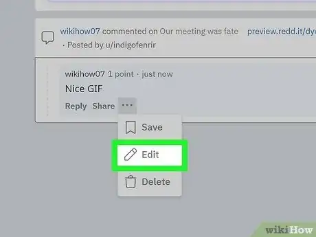 Image titled Edit a Reddit Post on PC or Mac Step 4