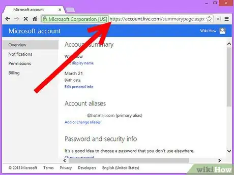 Image titled Change MSN Password Step 2