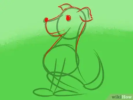 Image titled Draw a Cartoon Dog Step 9