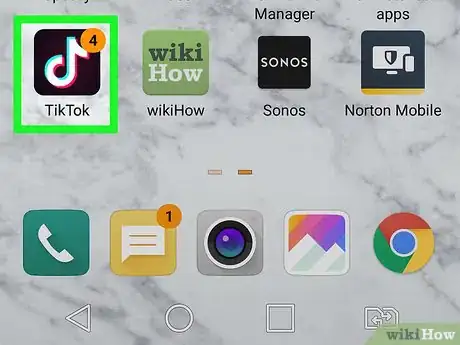 Image titled Send a TikTok Video in Messenger on Android Step 1