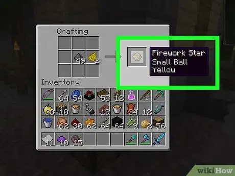 Image titled Make a Firework Rocket in Minecraft Step 11