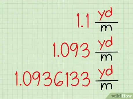 Image titled Convert Meters to Yards Step 5