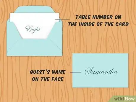 Image titled Address Guests on Escort Cards Step 7