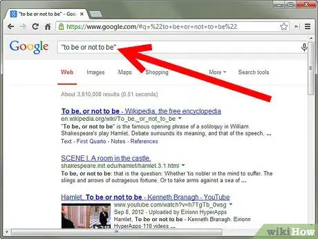Image titled Search for Phrases and Expressions in Search Engines Step 1