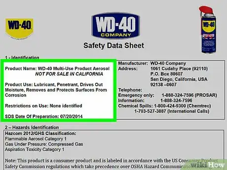 Image titled Find MSDS Sheets Step 3