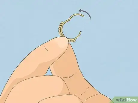 Image titled When Can I Change My Septum Piercing Step 5