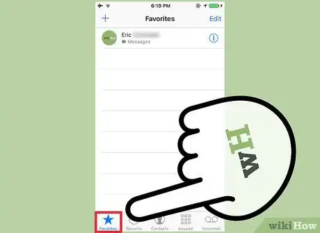 Image titled Create a List of Favorite Contacts on an iPhone Step 8